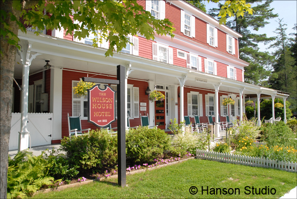 East Dorset, VT - The Wilson House Hotel - Summer - Near
